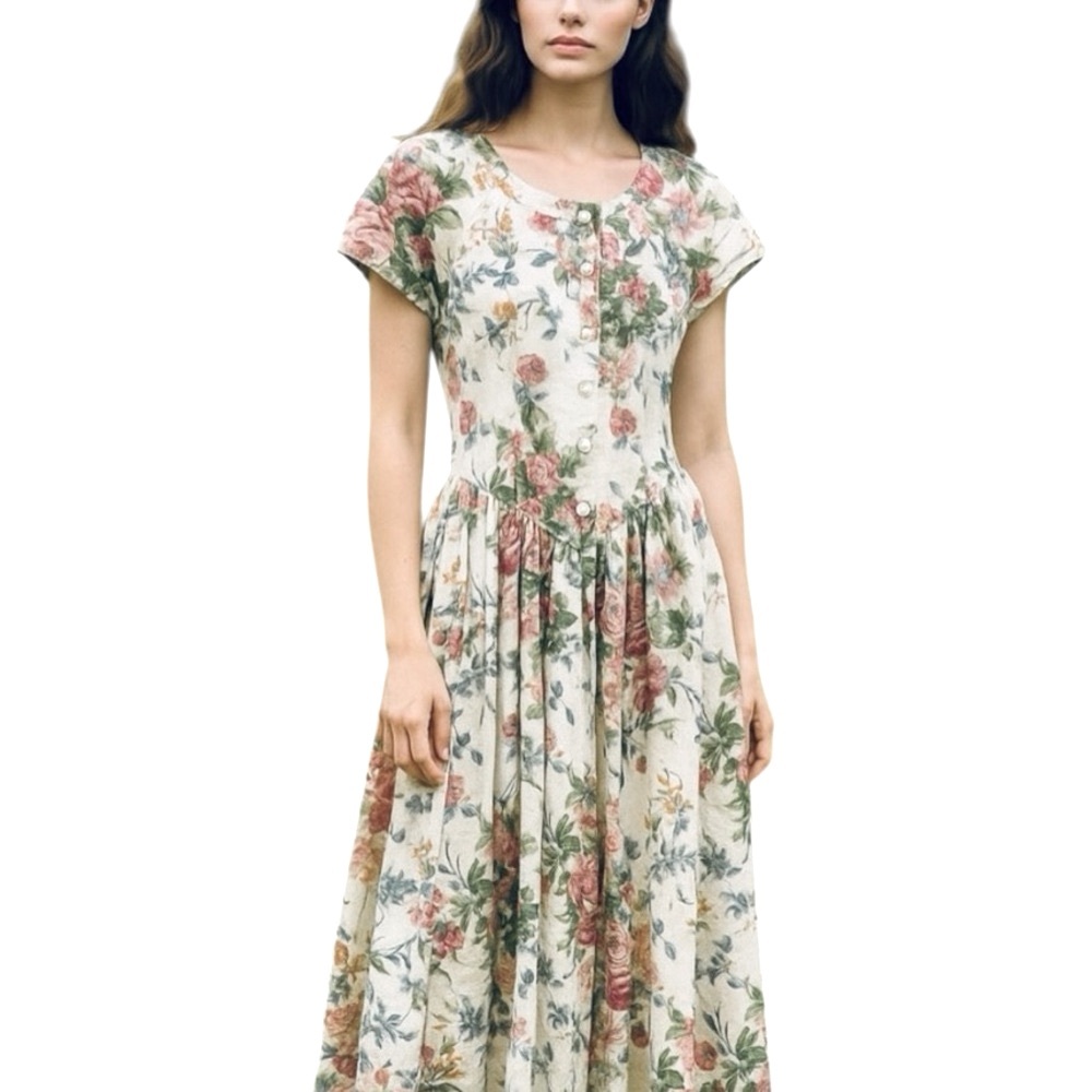 Floral Print Dress